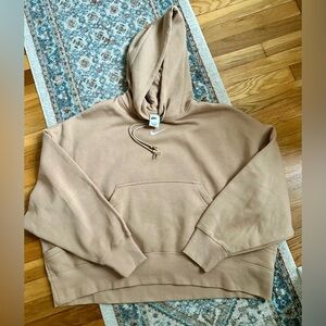 Nike Phoenix Oversized Fleece Hoodie Sail/Hemp Size Large